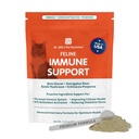 Dr Bills Feline Immune Support | Ökar katt immunitet och hälsa med Colostrum, Beta Glucan, Turkiet Tail Mushroom, Zinc & Vitamin C | Pulver tillskott för katter av alla åldrar