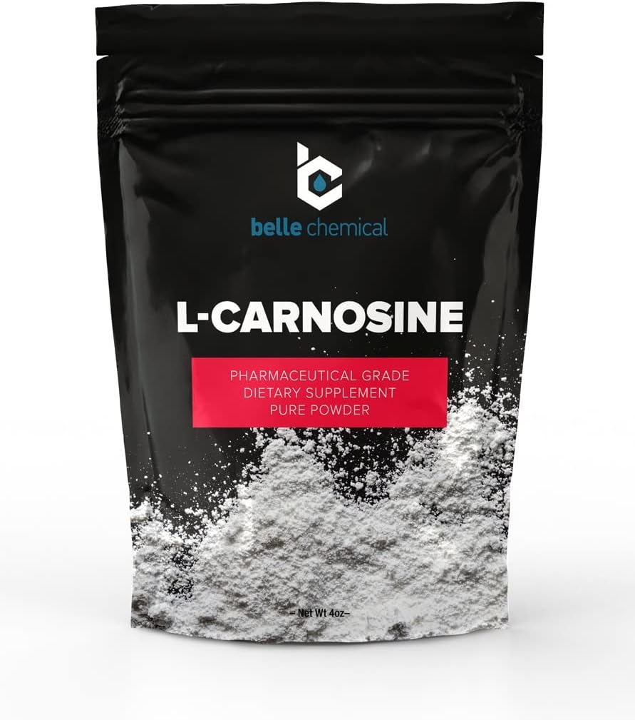 Ren L-karnosinpulver - farmaceutisk grad (4 ounce)