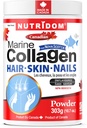 Nutridom Hydrolyserad Marine Collagen Peptides Powder, Wild-Caught från Nova-Scotia, stöder hår, hud och naglar, icke-GMO, fri från gluten, Soy & Dairy (303 g)