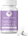 AIKOURA TUDCA 800mg - Liver Support Supplement - 60 Vegan Capsules med mjölk Thistle, Ginseng & Ashwagandha - Främjar Gut & Overall Health.