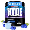 ProSupps Herr Hyde Signature Pre Workout Powder med Creatine, Beta Alanine & Caffeine - Prestation, Energi & Endurance - Clean Fitness & Gym Supplements for Men & Women (Blue Razz, 30 Servings)