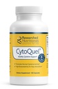 Forskade näringsämnen CytoQuel med N-Acetyl Cysteine, Herbal Supplements & Turmeric Extract - Främja hälsosam cytokinfunktion för immunstöd, sömn och fysiskt komfort (90 kapslar)