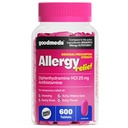 Allergy Medicine Antihistamine, Diphenhydramine HCl 25 mg | Children and Adults | Relieve Itchy Eyes, Runny Nose, Sneezing (25 mg, 600 Tablets)