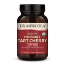 Mercola Organic Chewable Tart Cherry, 30 portioner (30 kapslar), icke-GMO, Gluten Free, Soy Free