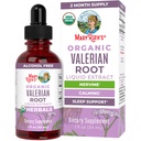 MaryRuth Organics Valerian Root Liquid Drops | 2 månaders leverans | Sugar Free | USDA Organic Valerian Root Drops | Support Sleep | Calm and Stress Relief | Vegan | Non-GMO | Gluten Free | 60 portioner