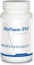 Biotics Research BioPause PM Night Time Menopausal Support Hormonal Balance, Black Cohosh, Lemon Balm, Passionflower, främjar avkoppling och lugn, reglerar cirkadiska rytmer, sova regelbundet 120Caps