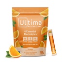 Ultima Replenisher Daily Electrolyte Powder Drink Mix -Sugar Free - Orange, 20 Stickpacks - Hydration Packets med 6 Key Electrolytes och Trace Minerals - Keto Friendly, Vegan, Non-GMO