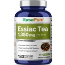 NusaPure Essiac Tea 1350 mg 180 Veggie Caps (Vegetarian, icke-GMO)