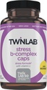 Twinlab Stress B-Complex Caps - Energistödstillägg med vitamin B12 och B6-250 kapslar