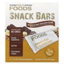 Kalifornien Gold Nutrition Foods, Peanut & Dark Chocolate Chunk Bars med torra rostade mandel, Chicory Root Fiber, Pea Crisps och Honey, 12 barer, 1,4 uns (40 g) Varje