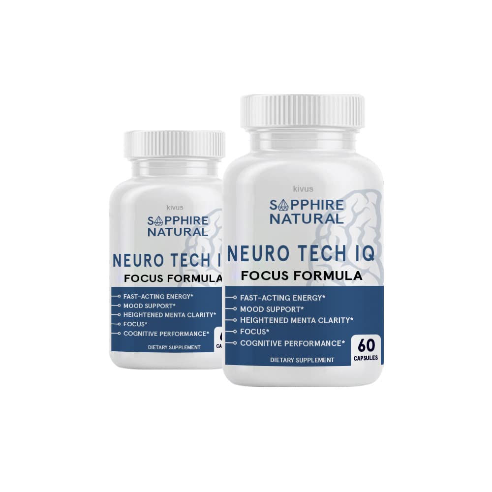 Neuro Tech IQ (2 Pack, 120 kapslar)