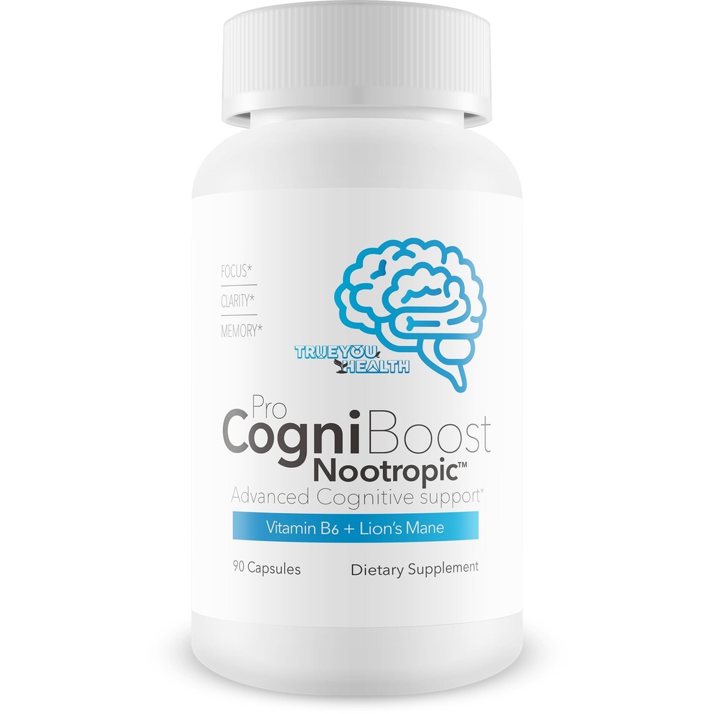 Pro Cogni Boost Brain Supplement - Top Memory & Clarity Blend - Vår bästa Pro Cogni Boost Nootropic Formulerad för övergripande hjärnhälsa och funktion - Tänk tidigt med Pro Cogniboost Brain Supplement