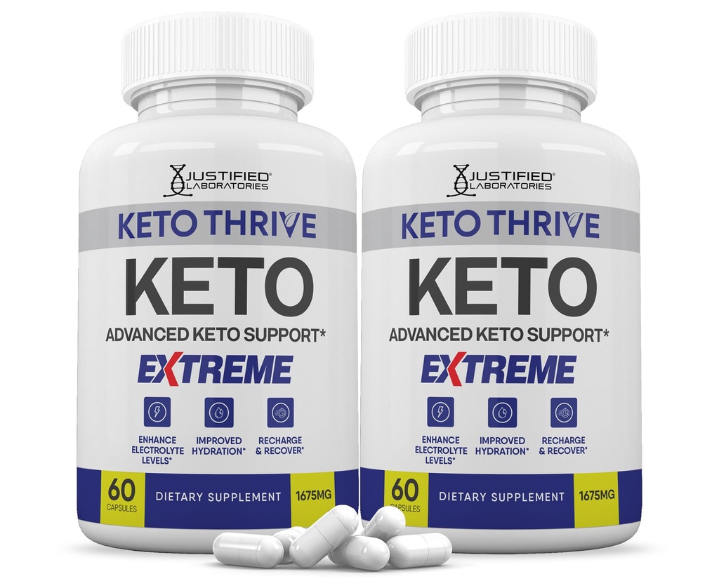 Keto Thrive Keto ACV Extreme Pills 1675MG Keto Support Blend Capsule Alternative till Keto ACV Formulerad med Apple Cider Vinegar Extra Virgin Olive Oil Powder Green Tea Leaf 120 kapslar
