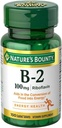 Naturens Bounty Vitamin B-2 100 mg, 100 tabletter (Pack av 12)