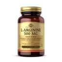Solgar L-Arginine 500 mg - 100 Vegetabiliska kapslar - Nitric Oxide Stimulator - Non-GMO, Vegan, Gluten Free, Dairy Free, Kosher - 100 portioner