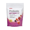 GNC Probiotic Soft Chews with Fiber - Mixed Berry, 30 Chews, stöder Digestive och Immune Health