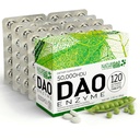 MAX DAO Enzym Supplement 120 tabletter, 50 000 HDU per tablettjusterbar dosering, utökad frisättning, histaminblockerare