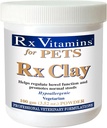 Rx Vitamins Rx Clay Powder for Pets - Anti Gas & Anti Diarrhea for Dogs & Cats - Pet Digestive Health & Stool Support - Cat & Dog Supplement for Elimination- 3.52 oz.