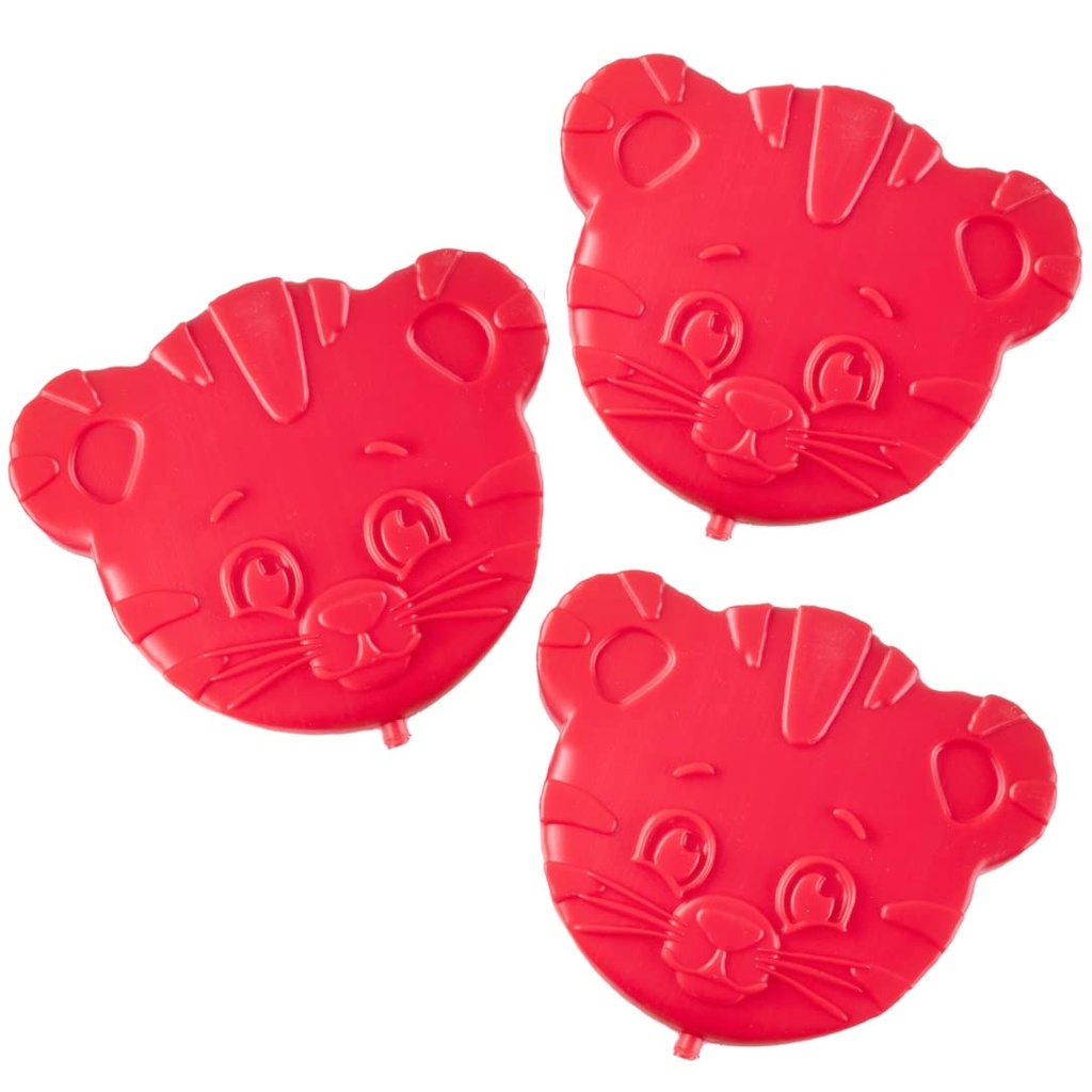 Daniel Tiger Kids Hard Ice Packs (3 PK) -Slim Lightweight Reusable Cooler Freezer Packs-Lasting Chillers Keep Food Fresh for Hours- Durable Leak-Proof för Back To School-BPA Free, Food Safe