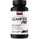 Force Factor LeanFire Weight Loss Bundle med Next-Gen SLIMVANCE Thermogenic Fat Burner 60 kapslar och Overnight Fat Burner 60 kapslar