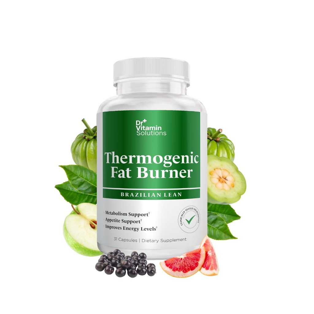 Termogen fettbrännare för kvinnor och män - Appetite Suppressant för viktminskning