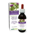 Naturalma Milk Thistle (Silybum marianum) Frukt och ört Alkoholfri tinktur - 4 fl oz flytande extrakt i droppar - Herbal Supplement - Vegan