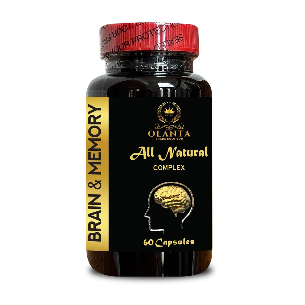 Mind Matrix - Memory, Focus & Aging Support, Brain Nourishment, Brain Booster för Memory & Focus, ökar kognitiv prestanda - 1 flaska 60 kapslar
