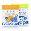 Native Pet Pumpkin för hundar (120 skopor) och The Daily Dog Supplement (120 skopor) - All-naturlig, organisk pumpa Fiber och 11-i-1 Dog Multivitamin