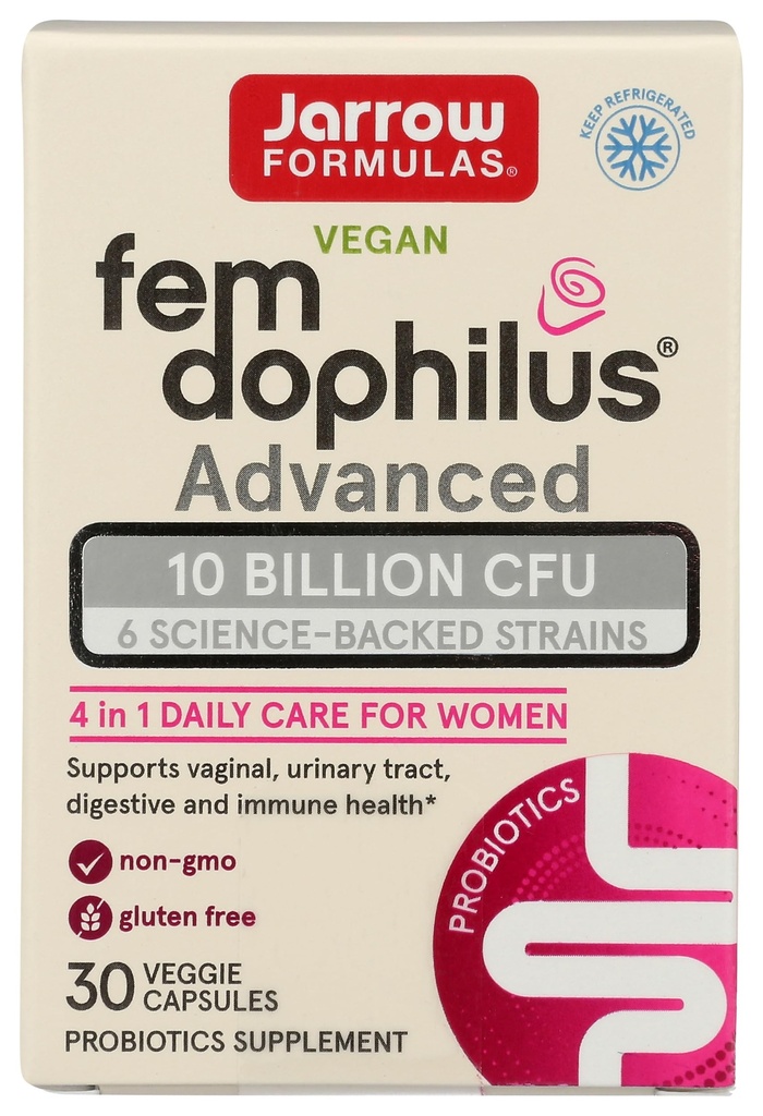 Jarrow Formulas, Fem Dophilus Advanced, 30 greve