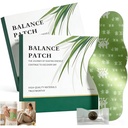 2 Boxes Balance Patch, japanska växtbaserade magpatch med växtbaserade ingredienser, främjar bukkomfort, icke-irriterande och bekvämt lim, lätt aktuell användning (10 patchar)