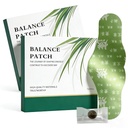Balance Patch, japanska växtbaserade lapp mage, växtbaserade ingredienser, främjar bukkomfort icke-irriterande design, bekväm lim design, lätt aktuell användning (2 boxar-10 patchar)