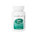 Zinksulfat 50 mg Essential Mineral Supplement, stöder immunfunktion, antioxidantaktivitet och näringsmetabolism, 100 tabletter