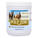 SmartEquine Poly Zink Powder | Zink Supplement för hästar | Hoof Care Vitaminer och mineraler | Stöder Ben och Hoof Wellness | Equine Skin Coat Supplement | 1 lb