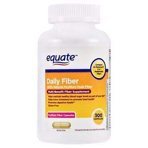 Multi-Benefit Natural Psyllium Husk Fiber, 300 kapslar (Pack of 2)