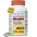 GeriCare Fiber Laxative - 625mg Calcium Polykarbophil Fiber Supplement för kvinnor och män - Gentle Effective OTC Relief för förstoppning och hemorrojder - Insoluble Fiber Capsules (90 greve)