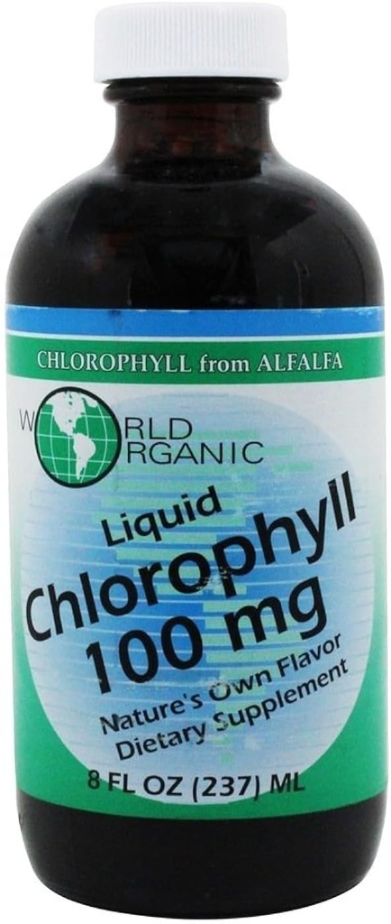 Världsorganisk klorofyll 100mg