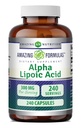 Fantastiska formler Alpha Lipoic Acid 300 mg kapslar Supplement | Icke-GMO | Gluten Free | Made in USA (240 greve)