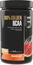Maxler 100% gyllene BCAA-pulver - Intra & Post Workout Recovery Drink för Accelerated Muscle Recovery & Lean Muscle Growth - 6 g Vegan BCAAs Aminosyror - 60 portioner - Vattenmelon