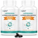Orgabay Liposomal NAD+ Tillägg 500 mg, hög absorption, öka NAD + med TMG 250 mg, faktiskt NAD Plus mer effektiv än nikotinamid Riboside, stödja cellulär energi, hälsosam åldrande | 120 Softgels