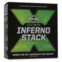PMD Sports Six Week Inferno Stack - Maximal styrka fettbrännare och CLA Omega Fatty Acid för att förlora fett snabbt och öka muskeltonus - Arsenal X Inferno / 120 flytande Gels, Omega Cuts Elite / 180 Softgels