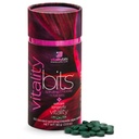VITALITYbits - Organic Blended Spirulina & Chlorella tabletter - Algae Superfood - Energi, Självomsorg, Skönhet - Byt ut gröna, kosttillskott, protein, snacks - Vegan, Keto, Gluten Free - 360 tabletter