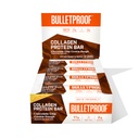 Bulletproof Chocolate Chip Cookie Dough Collagen Protein Bars, Pack of 12, Keto-Friendly Snack med MCT Oil, Grass-fed Collagen, No Added Sugar