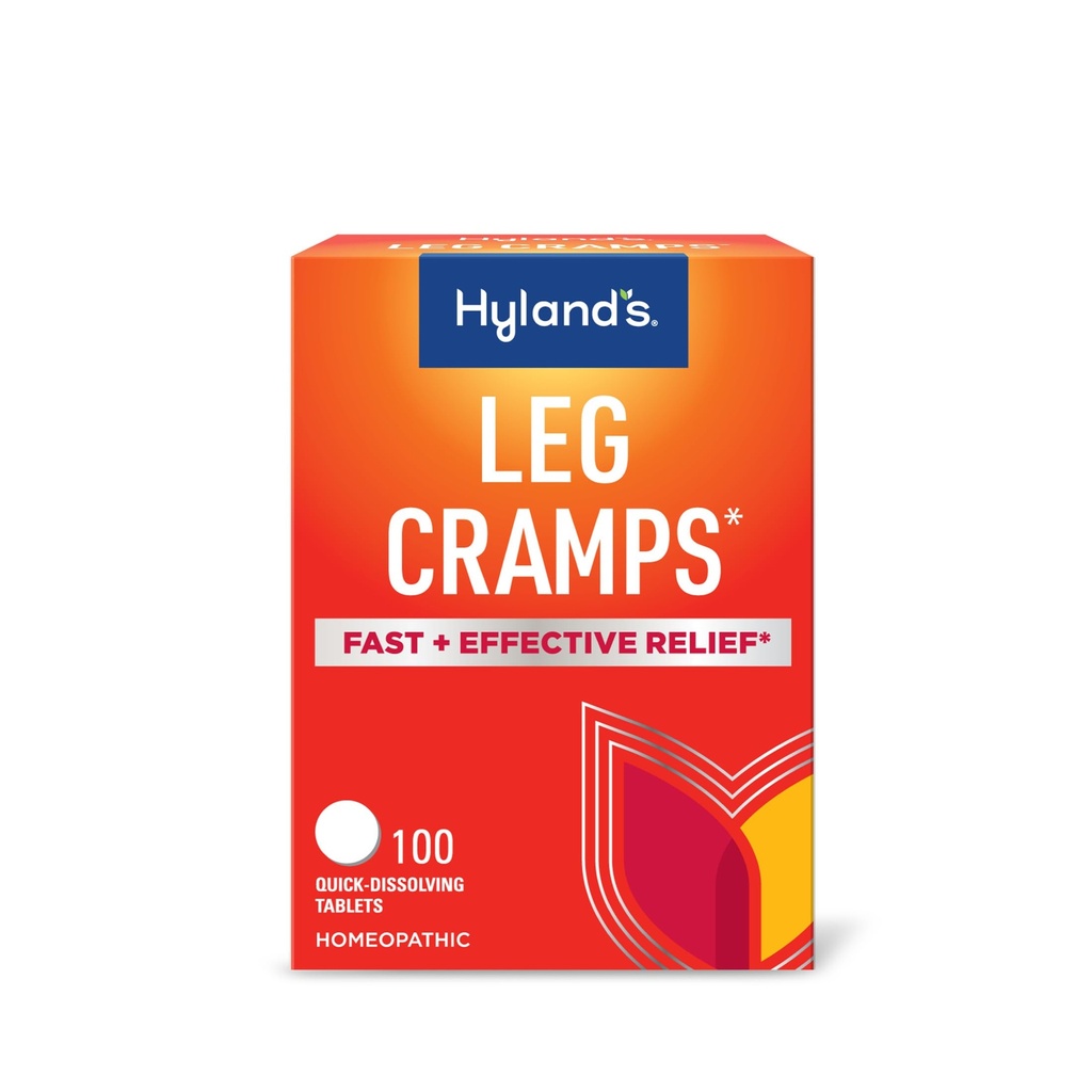 Hyland's Leg Cramps, Fast Relief of Leg, Calf, and Foot Cramps, 100ct