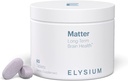 ELYSIUM Matter - 30 portioner - Brain Supplement för minne och fokus Omega 3 Supplement + DHA - Vitaminer för att stödja hjärnhälsa och minne