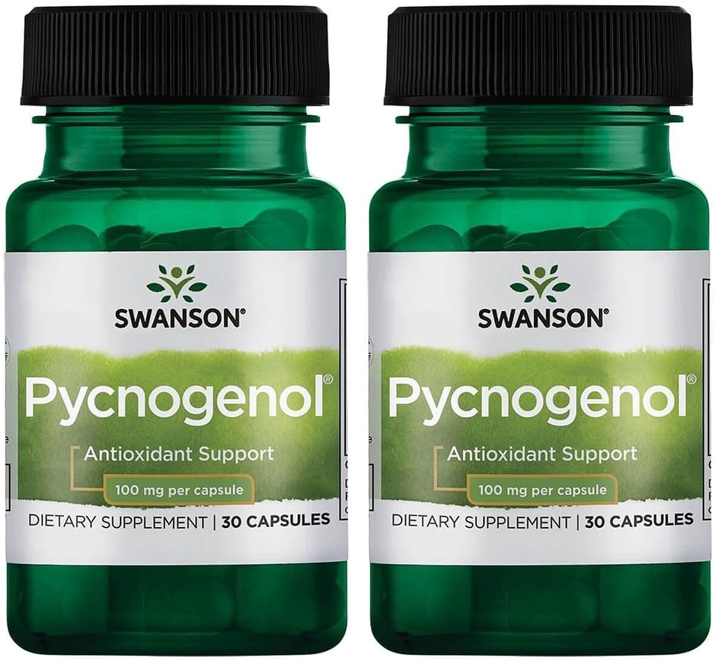 Swanson Ultra Pycnogenol 100 Milligram 30 kapslar 2 Pack