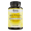 Pure by Nature Bee Pollen Supplement med Propolis & Royal Jelly för Immune Support, Antioxidant Properties, 120 icke-GMO Vegetariska kapslar