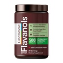CocoaVia Cardio Health Cocoa Powder, 30 portioner, 500mg Cocoa Flavanols, Support Hjärthälsa, öka kväveoxid, förbättra cirkulationen, energi, preworkout, Vegan, mörk choklad Cacao