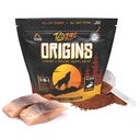 ROGUE PET SCIENCE Origins 5-i-1 Dog Supplement - Powdered Food Topper w/Natural Omega 3 Fish Oil - Stöder Hälsosam Digestion, Hud och Coat - Hjälper till att minska kläckning och gemensam inflammation (5 lbs)