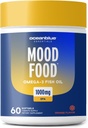Oceanblue Essentials Mood Food Omega 3 | Triple Strength Fish Oil 1000mg EPA för humörstöd | Burpless Mini Softgels | Hjärthälsa, icke-GMO (60 greve)
