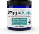 Certifierad organisk njure återuppliva - 100% Herbal Dog Kidney Health Healing Supplement för akuta och kroniska sjukdomar av Doggie Herbs